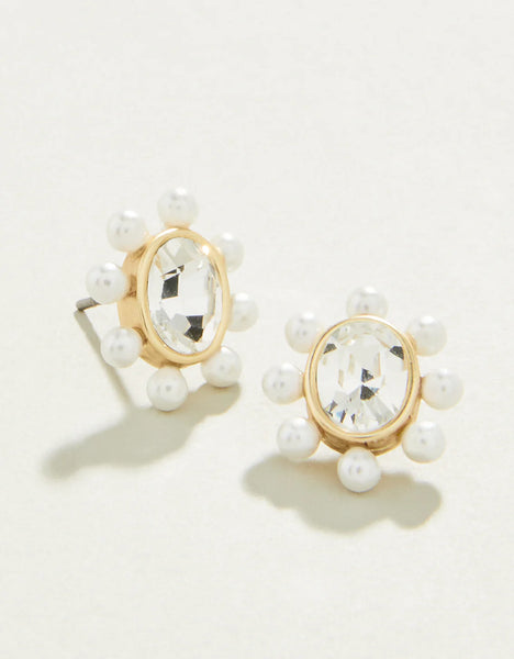 Earrings - Queen Stud - Crystal