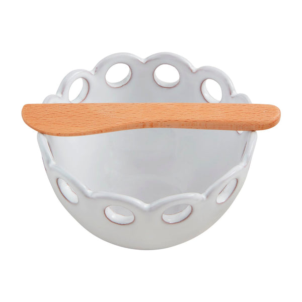 Scalloped Dip Bowl