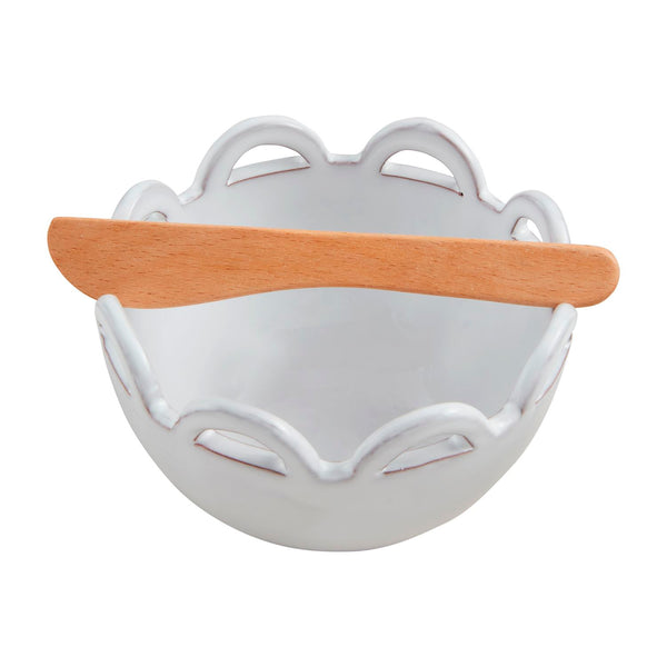 Scalloped Dip Bowl