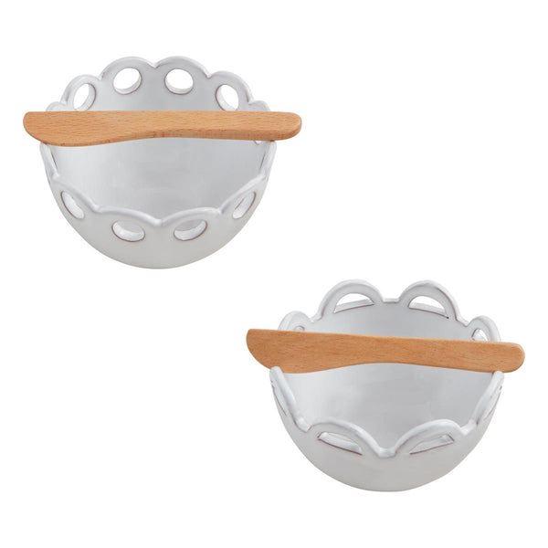 Scalloped Dip Bowl