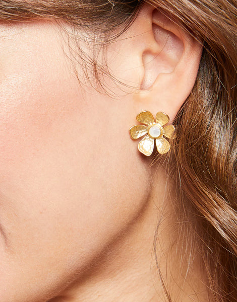 Earrings - Garden Flower Stud