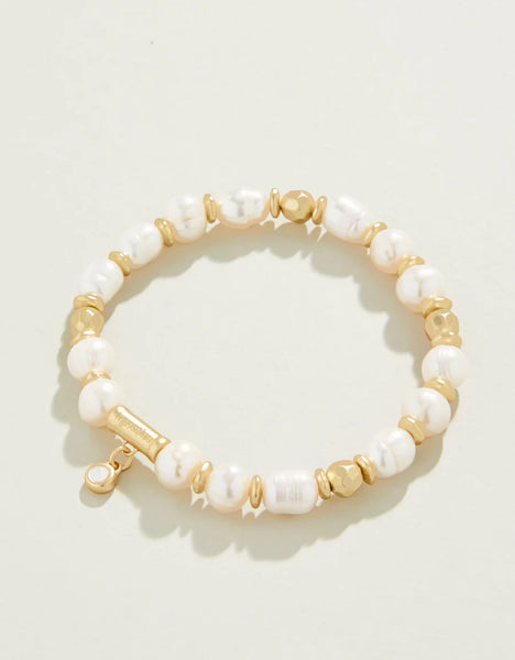 Spartina Bracelet - 8MM Pearl Stretch