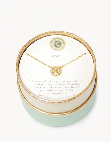 Spartina Necklace - Brave