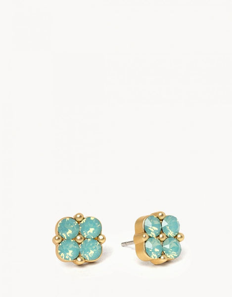 Earrings - Blessed/Sea Foam Clover