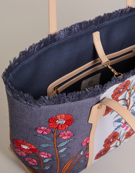 Spartina - Shopper Tote - Oyster Factory Floral
