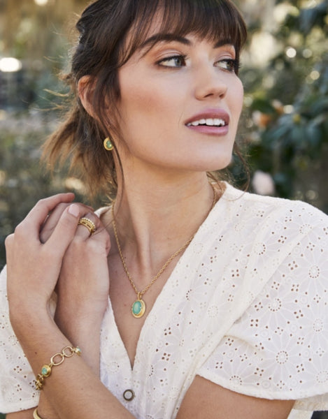 Earrings - Atlantic Opal Drop