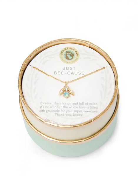 Spartina Necklace - Just Bee-Cause