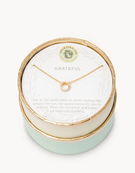 Spartina Necklace - Grateful