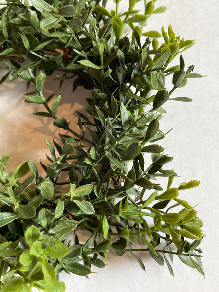 Candle Ring/Wreath - Boxwood