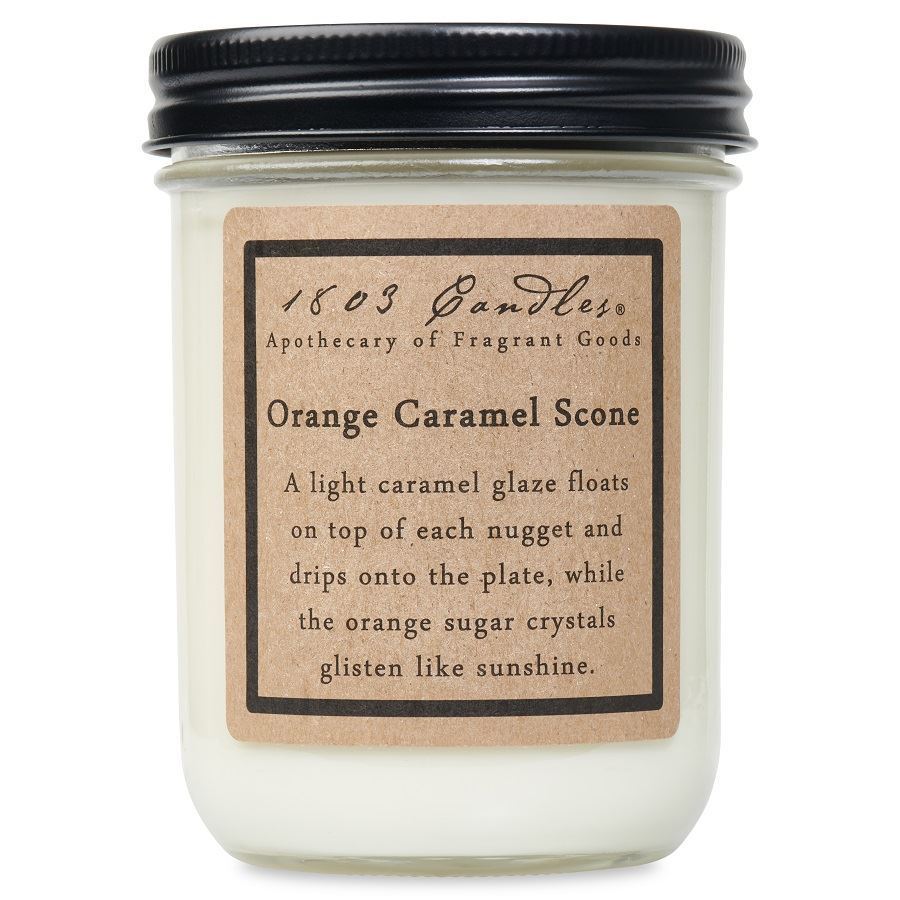 Orange Caramel Scone - Jar Candle