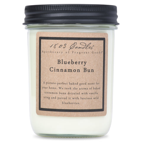 Blueberry Cinnamon Bun - Jar Candle