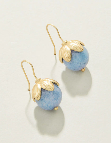 Earrings - Bauble Drop Light Blue