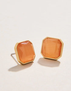 Earrings - Chateau Stud Optic Sunstone