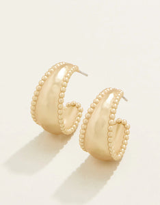 Earrings - Milly Hoop - Gold