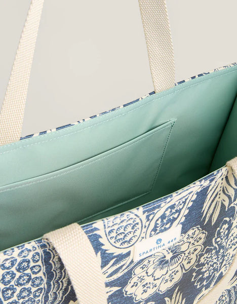 Market Tote - Flagler Blue