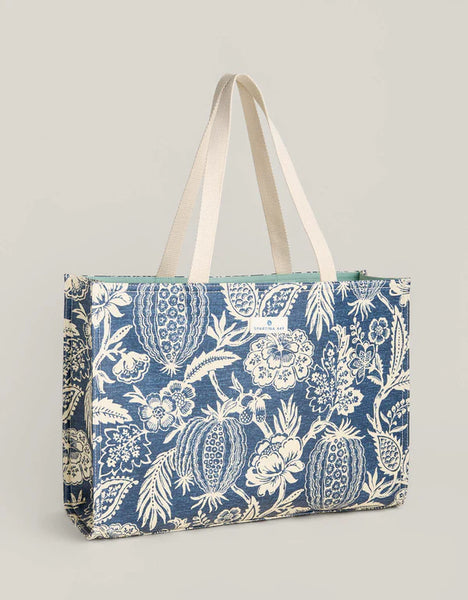 Market Tote - Flagler Blue