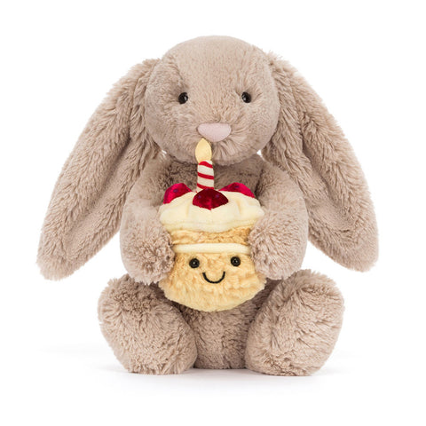 Bashful Bunny - Beige - "Birthday"