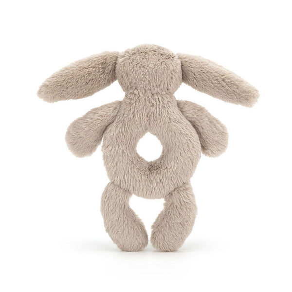 Bashful Beige Bunny - Ring Rattle