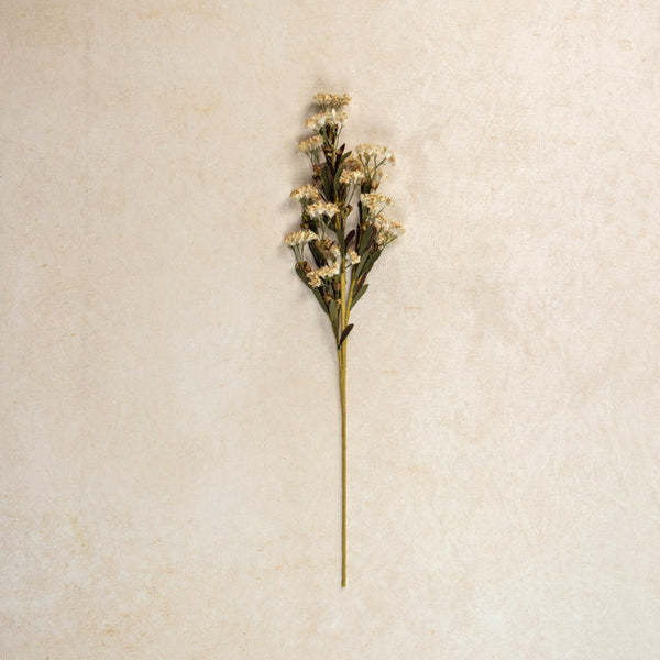 Stem - 30" Beige & Cream Wild Flower Spray