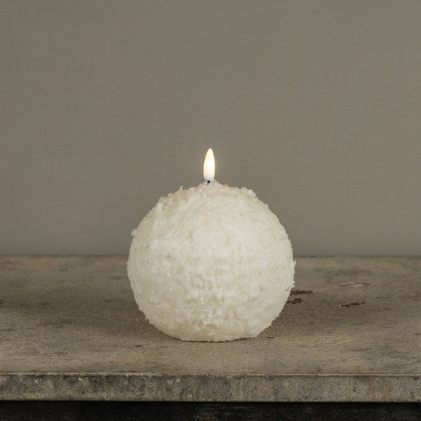 Battery Candle - Snowball