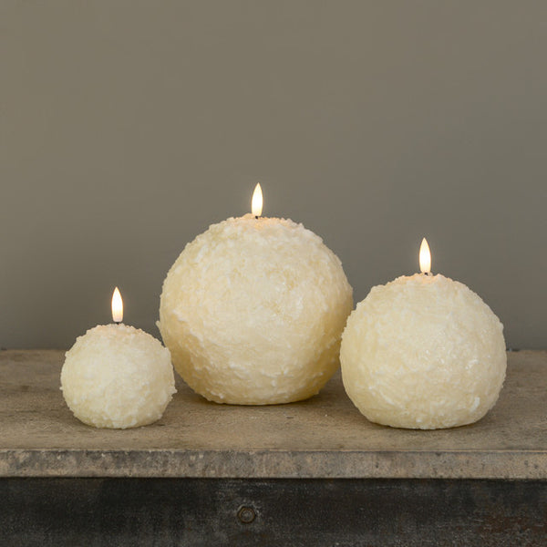 Battery Candle - Snowball