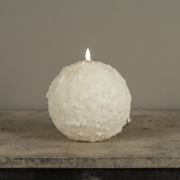 Battery Candle - Snowball