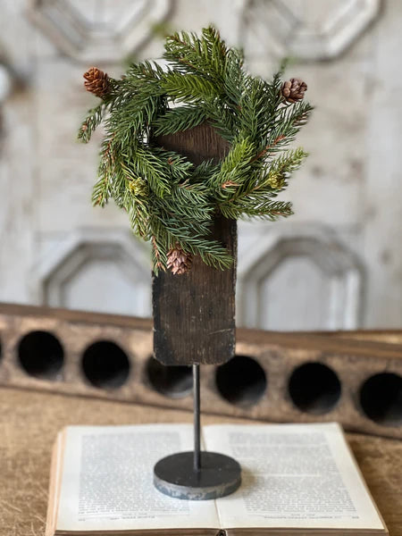 Candle Ring/Wreath - White Spruce