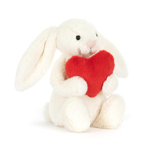 Bashful Bunny - Love Red Heart