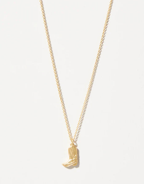 Spartina Necklace - Kick it Up/Cowgirl Boot