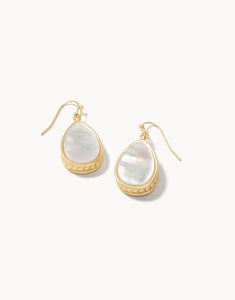 Earrings - Naia Teardrop Pearlescent