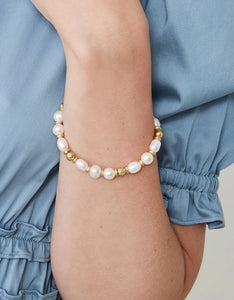 Spartina Bracelet - 8MM Pearl Stretch