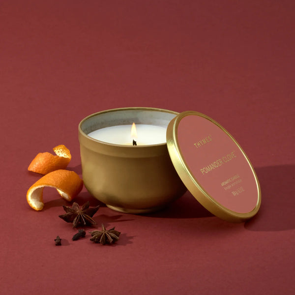 Pomander Clove - Candle Tin