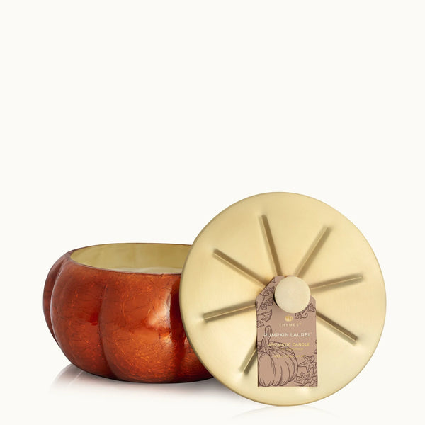 Pumpkin Laurel - Large Poured Candle 3-wick