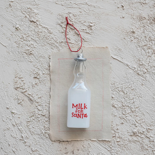 Ornament - Milk for Santa