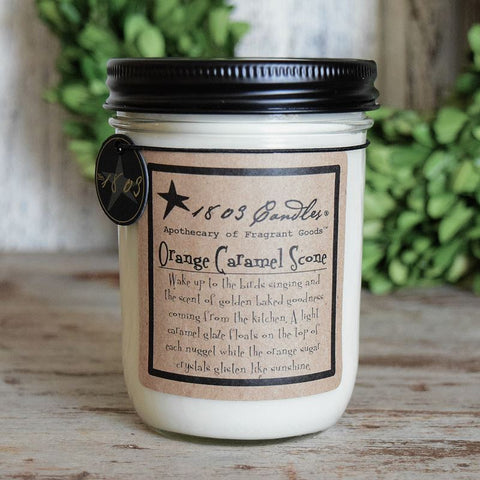 Orange Caramel Scone - Jar Candle