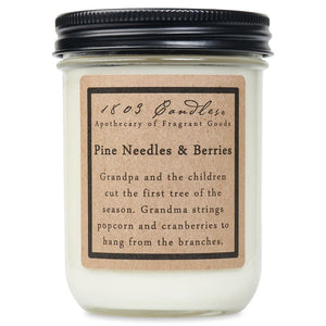 Pine Needles & Berries - Jar Candle