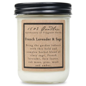 French Lavender & Sage - Jar Candle