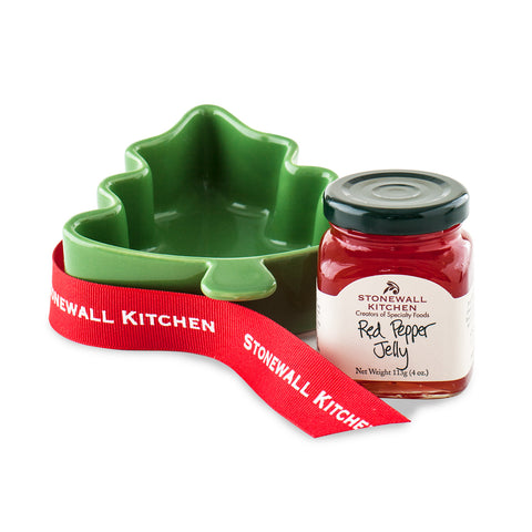Stonewall Kitchen - Red Pepper Jelly Tree Ramekin