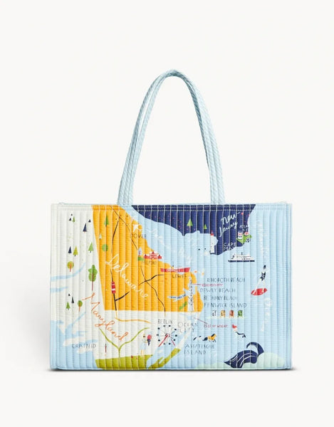 Bay Dreams - Quilted Market Tote