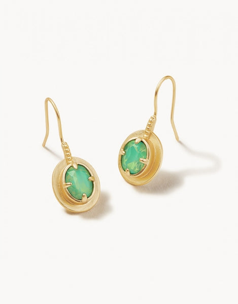 Earrings - Atlantic Opal Drop