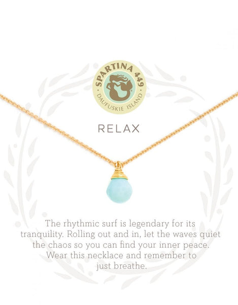 Spartina Necklace - Relax/Water Drop