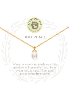 Spartina Necklace - Find Peace