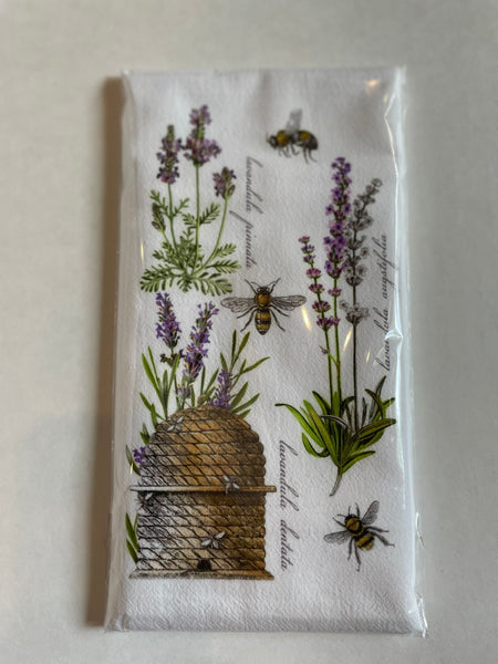 Flower Sack Towel - Botanical Lavender