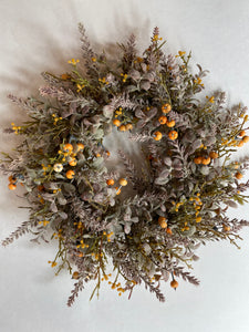 Candle Ring/Wreath - Pumpkin Berry