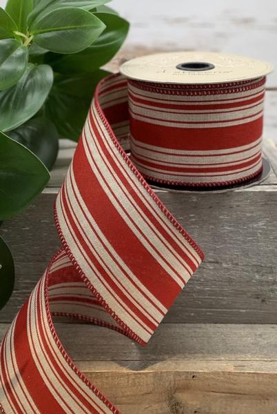 Ribbon - Stripe Linen