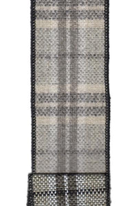 Ribbon - Plaid Black/Grey