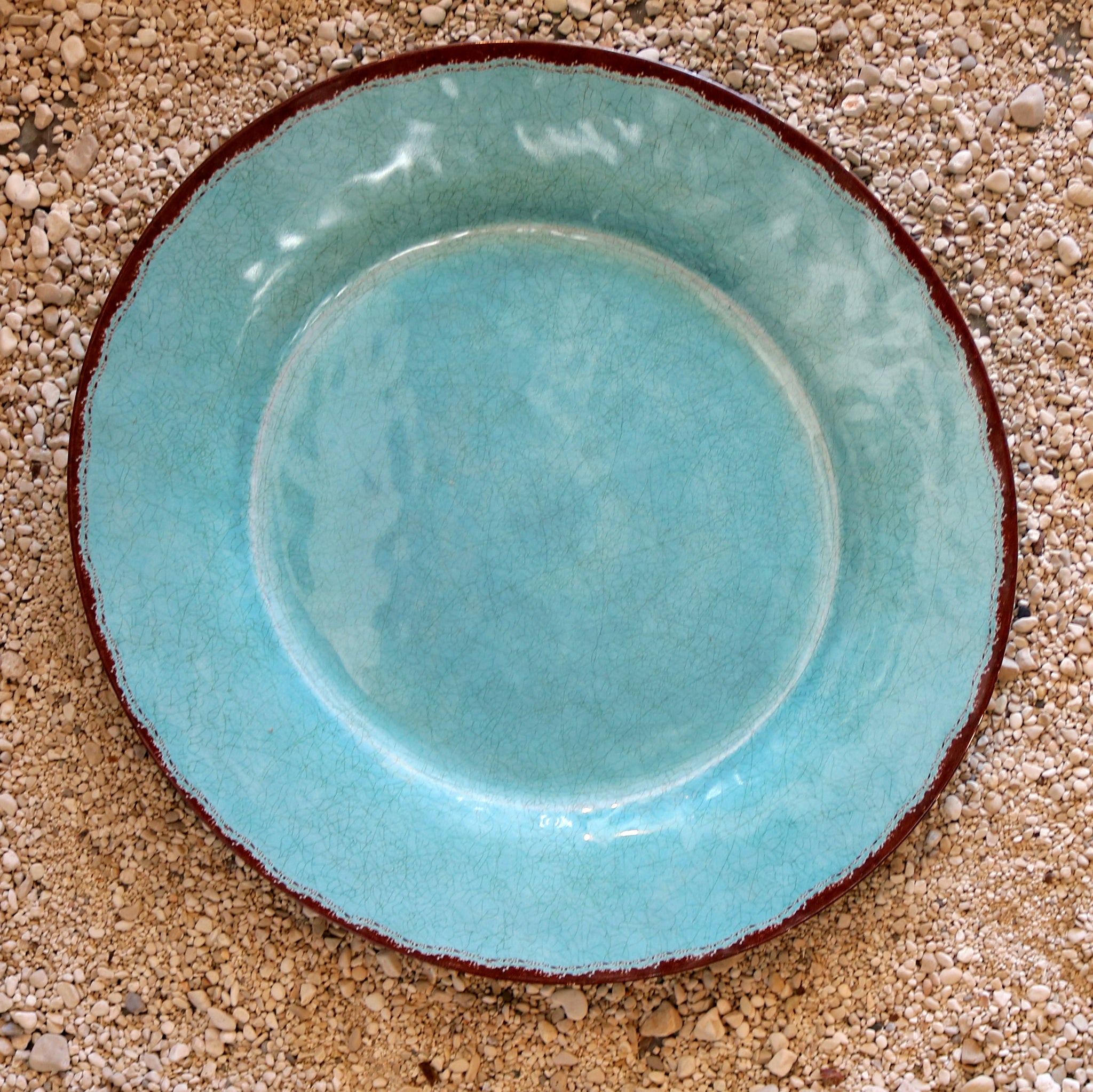 Antiqua Oval Platter - Turquoise
